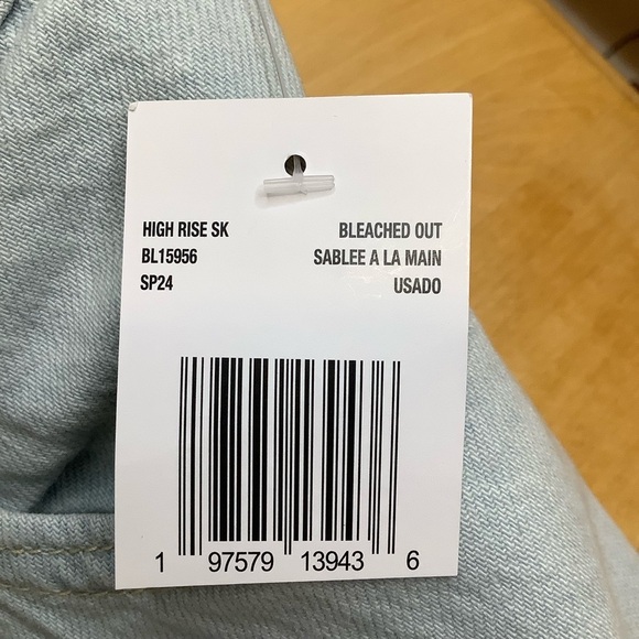 BUFFALO DAVID BITTON Samantha Denim Maxi Skirt Size 31 - Picture 14 of 16